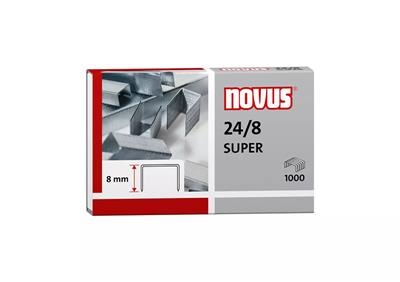 Grapas Novus N° 24/8 Super x 1000u